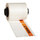 Brady PTL-37-483-WARNING Black / Orange on White Rectangle Polyester Arc Flash Label - 3 in Width - 1.9 in Height - B-483