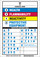 Brady B-302 Polyester Rectangle Hazardous Material Identification Guide (HMIG) Sign - 10 in Width x 7 in Height - Laminated - 60052