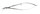 Excelta Two Star 349 Self-Opening Stainless Steel Scissor - 4 1/2 in - EXCELTA 349