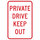 Brady B-959 Aluminum Rectangle White Stop Signs, Traffic Control Signs & Banners Sign - 115548