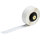 Brady PTL-39-422 Die-Cut Printer Label Roll - 0.375 in x 0.6 in - Polyester - White - B-422 - 18674