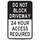 Brady B-401 Polystyrene Rectangle Stop Signs, Traffic Control Signs & Banners Sign - 12 in Width x 18 in Height - 124354