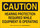 Brady B-401 Polystyrene Rectangle Yellow Equipment Safety Sign - 10 in Width x 7 in Height - 128557
