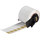 Brady PTL-29-427-BR Die-Cut Printer Label Roll - 0.5 in x 1 1/2 in - Vinyl - Brown / Clear - B-427 - 33892