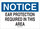 Brady B-302 Polyester Rectangle White PPE Sign - 14 in Width x 10 in Height - Laminated - 84813