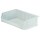 Akro-Mils Akrobin 60 lb Clear Industrial Grade Polymer Hanging / Stacking Storage Bin - 10 7/8 in Length - 16 1/2 in Width - 5 in Height - 1 Compartments - 30255SCLAR