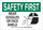 Brady B-302 Polyester Rectangle White PPE Sign - 14 in Width x 10 in Height - Laminated - 128957