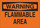 Brady B-120 Fiberglass Reinforced Polyester Rectangle Orange Flammable Material Sign - 14 in Width x 10 in Height - 69582