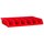 Akro-Mils System Bin Red Shelf Storage Bin - 18 in Length - 33 in Width - 5 in Height - 6 Compartments - 30318 RED