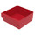 Akro-Mils Akrodrawer 25 lb Red Polystyrene Shelf Storage Bin - 11 5/8 in Length - 11 1/8 in Width - 4 5/8 in Height - 1 Compartments - 31112 RED