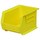 Akro-Mils Akrobin 50 lb Yellow Industrial Grade Polymer Hanging / Stacking Storage Bin - 10 3/4 in Length - 8 1/4 in Width - 7 in Height - 1 Compartments - 30239 YELLOW