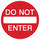 Brady B-959 Aluminum Square Reflective White Restricted Area Sign - 30 in Width x 30 in Height - 94150