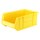 Akro-Mils Akrobin 200 lb Yellow Industrial Grade Polymer Stacking Storage Bin - 20 in Length - 12 3/8 in Width - 8 in Height - 1 Compartments - 30281 YELLOW