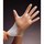 Microflex High Five V60 Clear Large Powder Free Disposable Gloves - Medical Exam Grade - 9 in Length - 5 mil Thick - V603