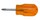 Xcelite by Weller #1 Phillips SX101N Screwdriver - Chrome Vanadium Steel - 3 1/4 in - 48622