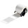 Brady PTL-157-427 Die-Cut Printer Label Roll - 1.5 in x 2 1/2 in - Vinyl - Clear / White - B-427 - 65698