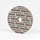 3M Scotch-Brite RC-UW Unitized Ceramic Medium Deburring Wheel - Very Coarse Grade - Arbor Attachment - 6 in Diameter - 1/2 in Center Hole - 1/8 in Thickness - 66736