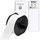 Brady B33-194-481 Die-Cut Printer Label Roll - 0.9 in x 0.75 in - Polyester - White - B-481 - 96895
