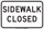 Brady B-555 Aluminum Rectangle White Pedestrian & Crosswalk Sign - 18 in Width x 12 in Height - 129444