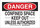 Brady B-555 Aluminum Rectangle White Confined Space Sign - 10 in Width x 7 in Height - 123647