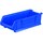Akro-Mils Akrobin 200 lb Blue Industrial Grade Polymer Stacking Storage Bin - 23 7/8 in Length - 11 in Width - 7 in Height - 1 Compartments - 30286 BLUE
