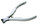 Lindstrom 7290 Semi-Flush Cutting Plier - Steel - 4.25 in - LINDSTROM 7290