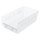 Akro-Mils 128 cu in Clear Industrial Grade Polymer Shelf Storage Bin - 11 5/8 in Length - 6 5/8 in Width - 4 in Height - 1 Compartments - 30130SCLAR