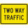 Brady B-959 Aluminum Rectangle Yellow Stop Signs, Traffic Control Signs & Banners Sign - 115423