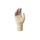 Kimberly-Clark Comfort Latex Tan 2XL Powder Free Disposable Gloves - Medical Exam Grade - 9 in Length - Rough Finish - 5 mil Thick - 43436