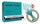 Microflex High Five N89 Blue Large Powder Free Disposable Gloves - Medical Exam Grade - Rough Finish - N893
