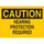 Brady B-120 Fiberglass Reinforced Polyester Rectangle Yellow PPE Sign - 10 in Width x 7 in Height - 47064