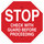 Brady B-555 Aluminum Octagon Red Stop Signs, Traffic Control Signs & Banners Sign - 18 in Width x 18 in Height - 124534