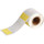 Brady WML-517-292-YL Die-Cut Printer Label Roll - 1.5 in x 2 1/2 in - Vinyl - Clear / Yellow - B-292 - 16430