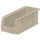 Akro-Mils Akrobin 30 lb Stone Industrial Grade Polymer Hanging / Stacking Storage Bin - 10 7/8 in Length - 4 1/8 in Width - 4 in Height - 1 Compartments - 30224 STONE