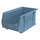Akro-Mils Akrobin 60 lb Light Blue Industrial Grade Polymer Hanging / Stacking Storage Bin - 14 3/4 in Length - 8 1/4 in Width - 7 in Height - 1 Compartments - 30240 LIGHT BLUE