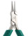 Excelta Two Star 2647 Needle Nose Gripping Pliers - 4 3/4 in - EXCELTA 2647