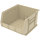 Akro-Mils Akrobin 75 lb Stone Industrial Grade Polymer Hanging / Stacking Storage Bin - 18 in Length - 16 1/2 in Width - 11 in Height - 1 Compartments - 30270 STONE