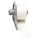 Brady M71FT-1-425 Die-Cut Printer Label Roll - 1.18 in x 0.788 in - Polypropylene - White - B-425 - 92493