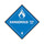 Brady B-101 Polycoated Tagstock Square Blue Truck Placards Sign - 10 3/4 in Width x 10 3/4 in Height - 63448