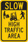 Brady B-555 Aluminum Rectangle Stop Signs, Traffic Control Signs & Banners Sign - 12 in Width x 18 in Height - 124422