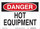 Brady B-563 High Density Polypropylene Rectangle White Equipment Safety Sign - 10 in Width x 7 in Height - 116159