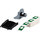 Brady M71EP-167-593-GN Die-Cut Printer Label Roll - 1.2 in x 1 1/2 in - Polyester - Green - B-593 - 92794