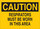 Brady B-555 Aluminum Rectangle Yellow Respirator Sign - 14 in Width x 10 in Height - 40983