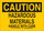 Brady B-302 Polyester Rectangle Yellow Hazardous Material Sign - 14 in Width x 10 in Height - Laminated - 125993
