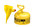 Justrite Safety Can 7110210 - Yellow - 13992