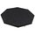 Protective Pak Black ESD Dissipative Turntable - 15 1/2 in Length - 1 in Wide - 47201