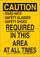 Brady B-302 Polyester Rectangle Yellow PPE Sign - 10 in Width x 14 in Height - Laminated - 124228