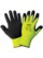 Global Glove Samurai Glove Tuffalene CR18NFT-R Yellow/Green Large Cut-Resistant Gloves - ANSI A2 Cut Resistance - Nitrile Palm & Fingertips Coating