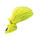 Ergodyne Chill-Its 6710FR High-Visibility Lime Activated Polymers/Modacrylic Cotton Blend Bandana - Tie - 720476-12621