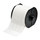 Brady B33-165-498 Die-Cut Printer Label Roll - 0.8 in x 1.437 in - Vinyl - White - B-498 - 96928